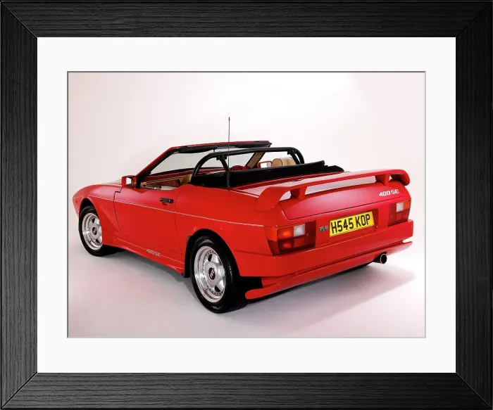 Framed Print : 1990 TVR 400SE Framed Print : 1990 TVR 400SE