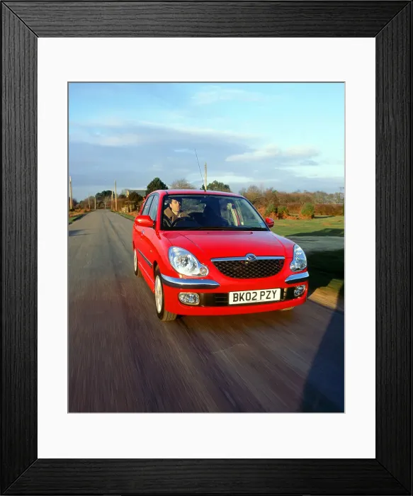 Framed Print : 2002 Daihatsu Sirion 1.3 SL Framed Print : 2002 Daihatsu Sirion 1.3 SL