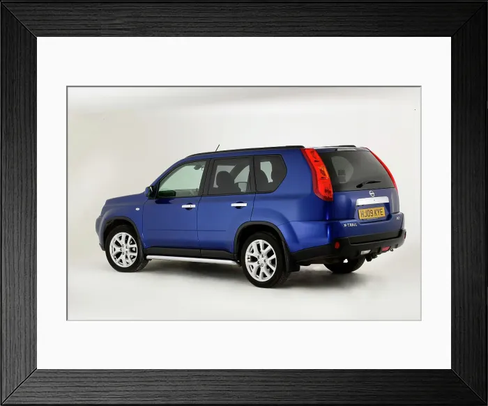 Framed Print : 2009 Nissan X-Trail Framed Print : 2009 Nissan X-Trail