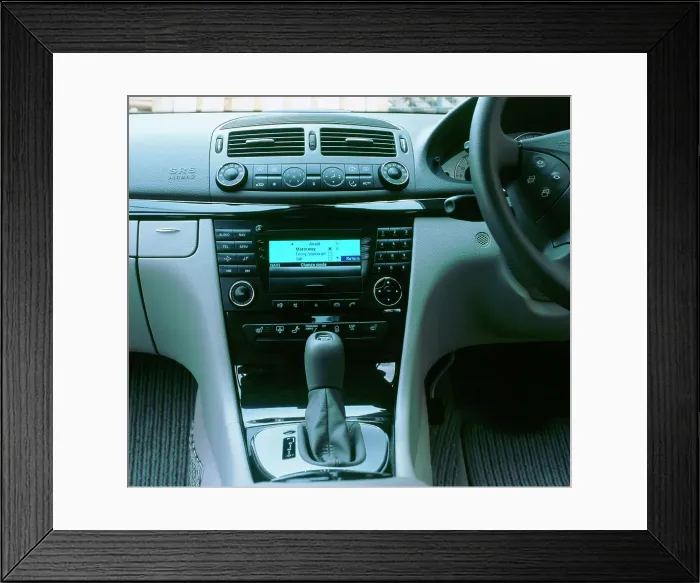 Framed Print : 2003 Mercedes Benz E320 cdi Avantgarde Framed Print : 2003 Mercedes Benz E320 cdi Avantgarde