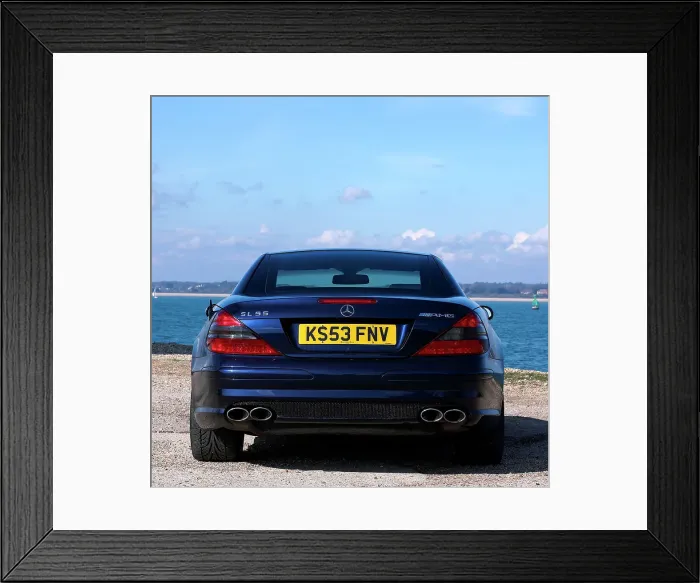 Framed Print : 2003 Mercedes Benz SL55 AMG Framed Print : 2003 Mercedes Benz SL55 AMG