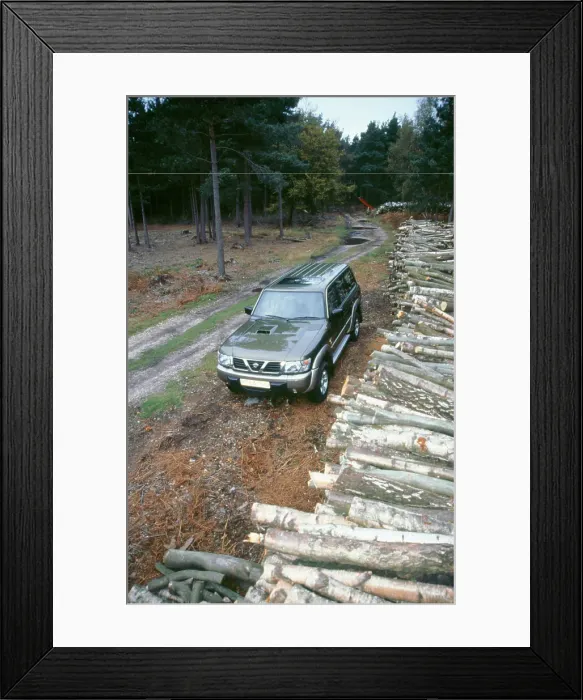 Framed Print : 1998 Nissan Patrol GR Framed Print : 1998 Nissan Patrol GR