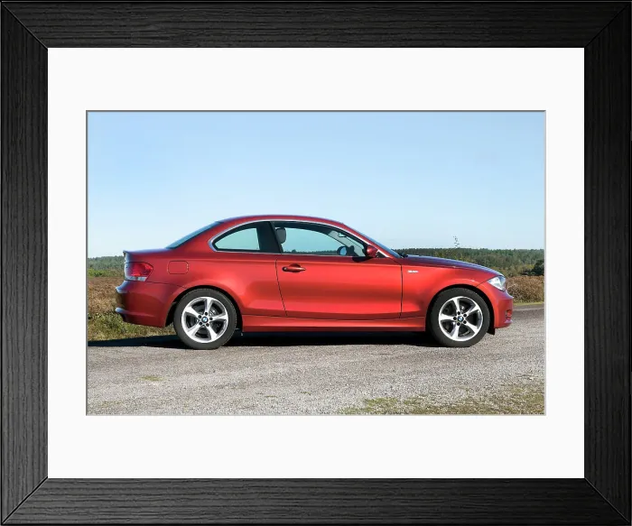 Framed Print : 2009 BMW 123d Framed Print : 2009 BMW 123d