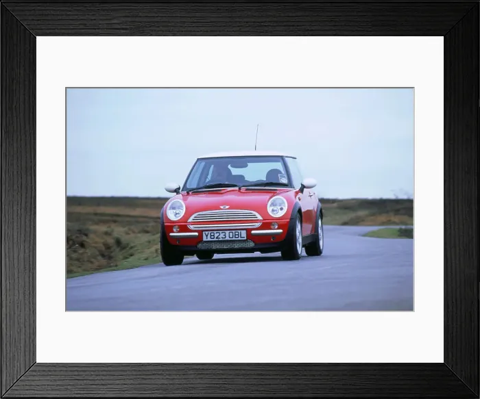 Framed Print : 2001 Mini Cooper Framed Print : 2001 Mini Cooper