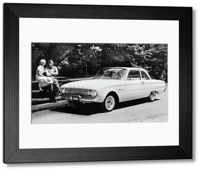 Framed Print : 1961 Ford Falcon Tudor sedan Framed Print : 1961 Ford Falcon Tudor sedan