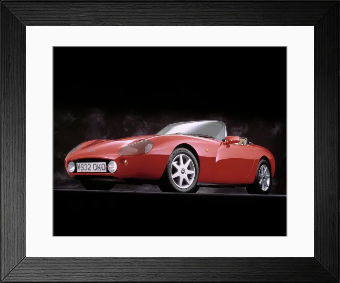 Framed Print : 1995 TVR Griffith Framed Print : 1995 TVR Griffith