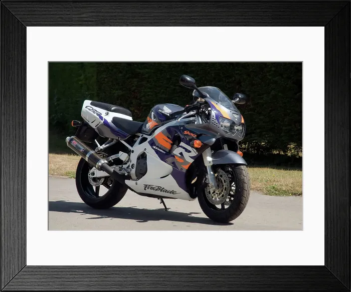 Framed Print : 1996 Honda 900 CBR Fireblade Framed Print : 1996 Honda 900 CBR Fireblade