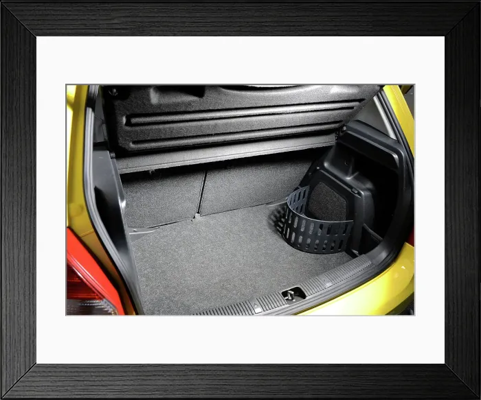 Framed Print : SKODA Fabia 2007. Artist: Simon Clay Framed Print : SKODA Fabia 2007. Artist: Simon Clay