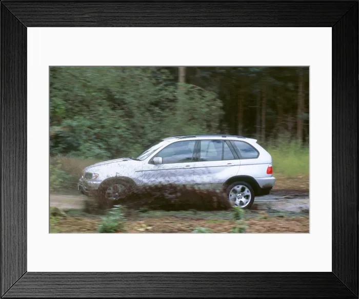 Framed Print : 2001 BMW X5 4.4i Framed Print : 2001 BMW X5 4.4i
