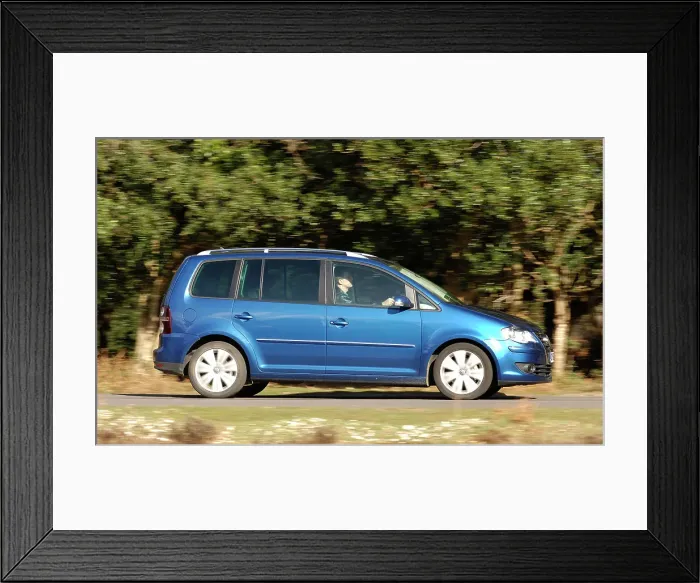 Framed Print : 2006 Volkswagen Touran Tdi Sport Framed Print : 2006 Volkswagen Touran Tdi Sport