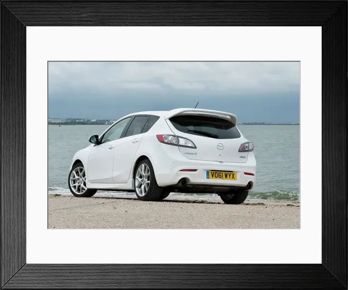 Framed Print : 2012 Mazda 3 MPS Framed Print : 2012 Mazda 3 MPS