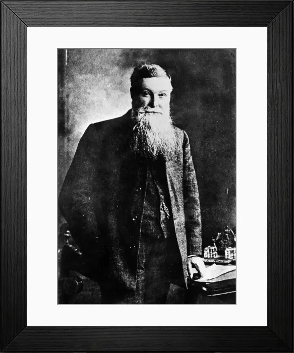 Framed Print : John Boyd Dunlop, (c1900?) Framed Print : John Boyd Dunlop, (c1900?)