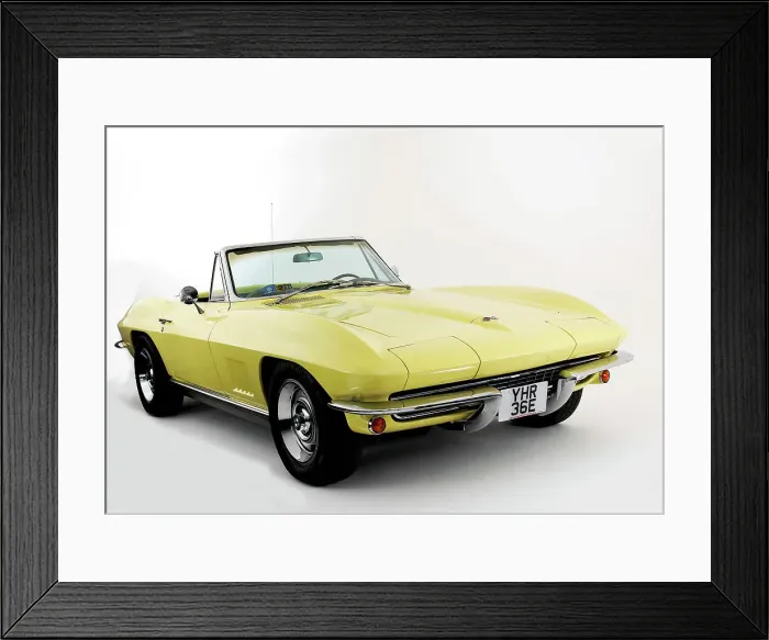 Framed Print : 1967 Chevrolet Corvette Stingray Framed Print : 1967 Chevrolet Corvette Stingray