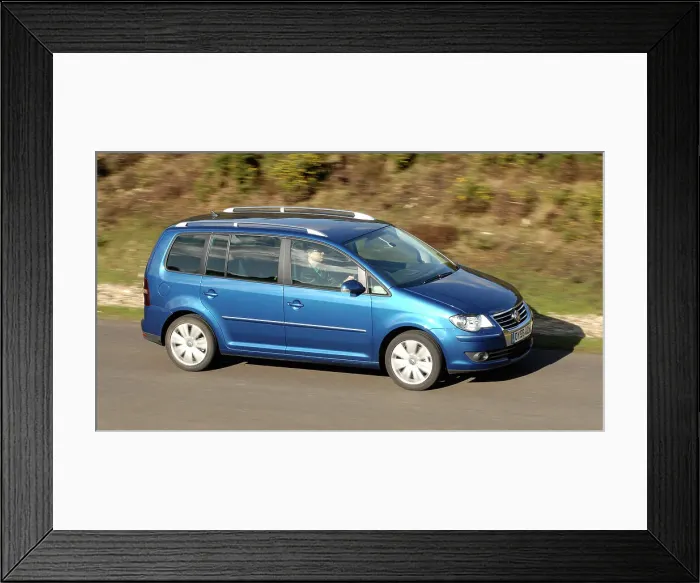 Framed Print : 2006 Volkswagen Touran Tdi Sport Framed Print : 2006 Volkswagen Touran Tdi Sport