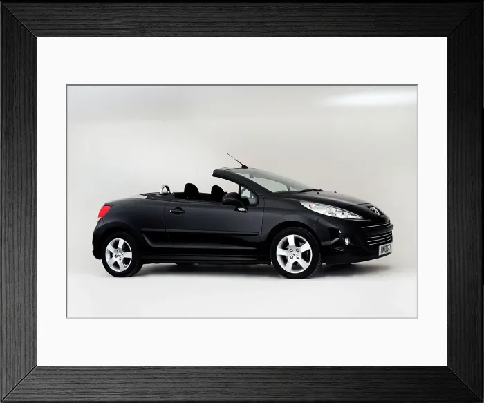 Framed Print : 2010 Peugeot 207CC Framed Print : 2010 Peugeot 207CC