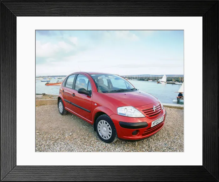 Framed Print : 2002 Citroen C3 Framed Print : 2002 Citroen C3