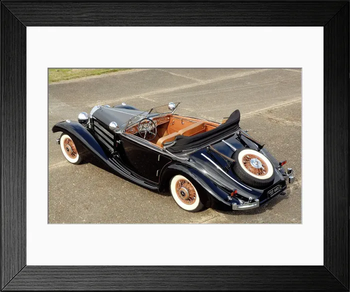 Framed Print : 1935 Mercedes Benz 500K Framed Print : 1935 Mercedes Benz 500K