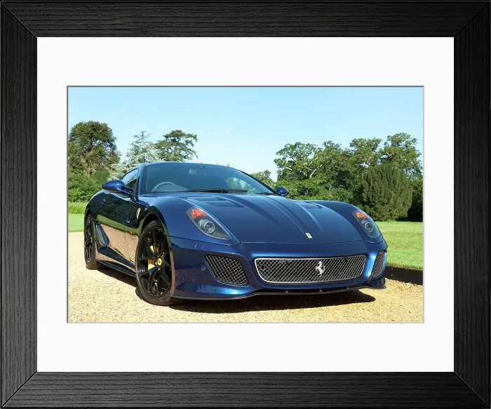 Framed Print : 2010 Ferrari 599 GTO Framed Print : 2010 Ferrari 599 GTO
