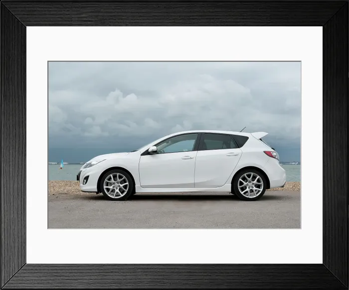 Framed Print : 2012 Mazda 3 MPS Framed Print : 2012 Mazda 3 MPS