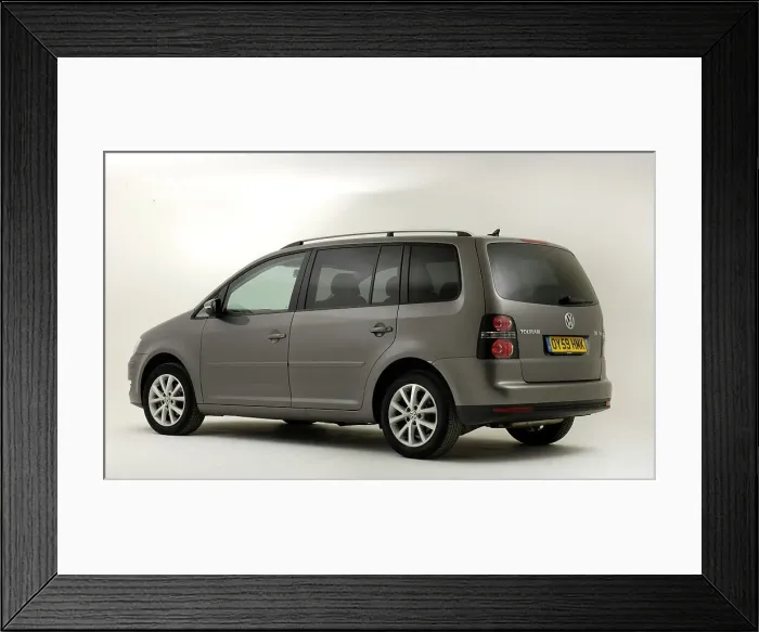 Framed Print : 2009 Volkswagen Touran Tdi Framed Print : 2009 Volkswagen Touran Tdi