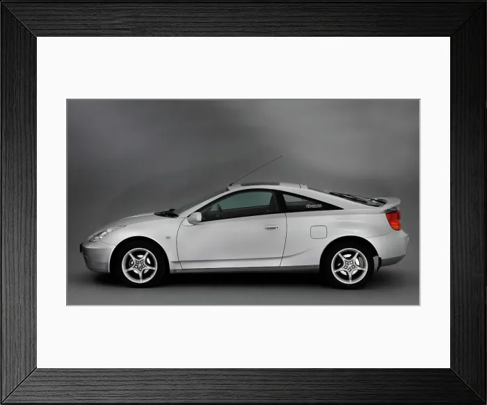 Framed Print : 2001 Toyota Celica Framed Print : 2001 Toyota Celica