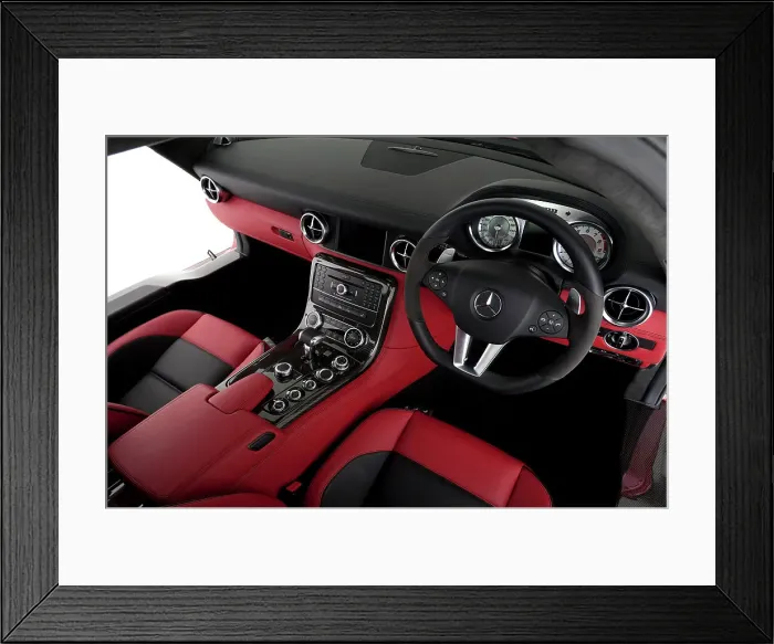 Framed Print : 2011 Mercedes Benz AMG SLS Framed Print : 2011 Mercedes Benz AMG SLS