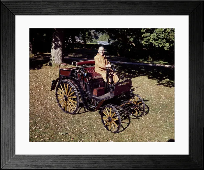 Framed Print : 1898 Benz 3hp car Framed Print : 1898 Benz 3hp car