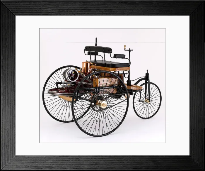 Framed Print : 1885 Benz Three Wheeler Framed Print : 1885 Benz Three Wheeler