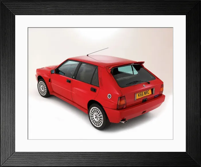 Framed Print : 1993 Lancia Delta Integrale Framed Print : 1993 Lancia Delta Integrale