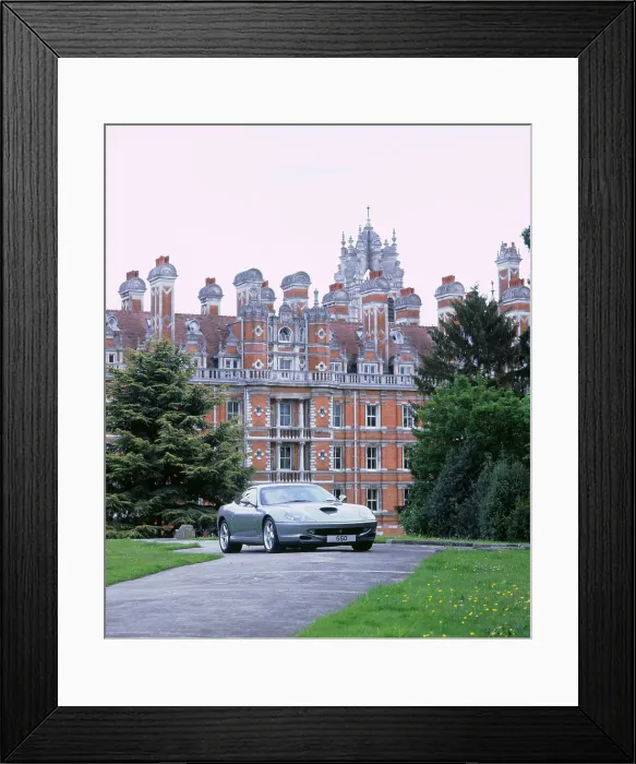 Framed Print : 1997 Ferrari 550 Maranello Framed Print : 1997 Ferrari 550 Maranello