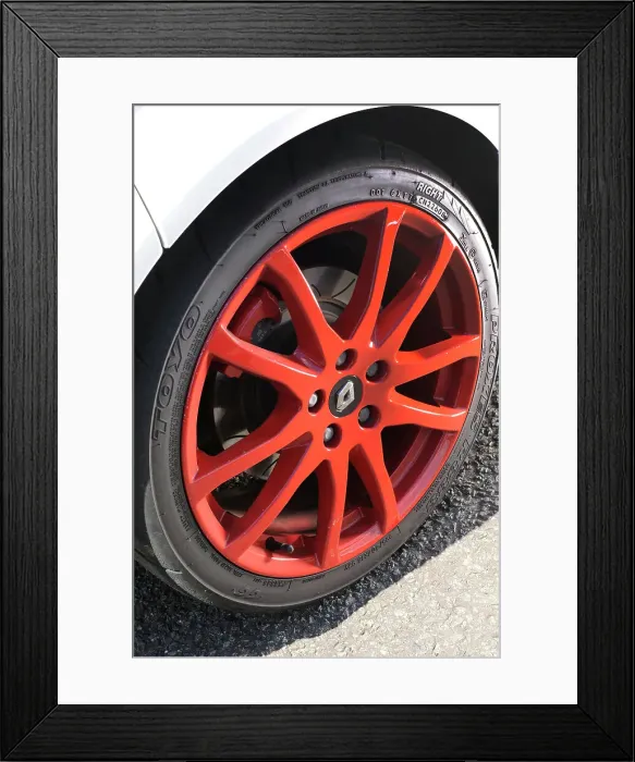 Framed Print : Renault Megane Sport R26R 2009. Artist: Simon Clay Framed Print : Renault Megane Sport R26R 2009. Artist: Simon Clay