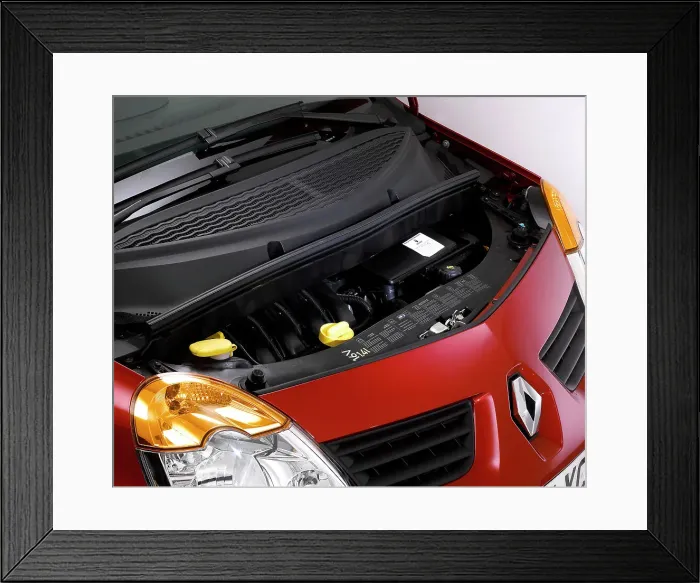 Framed Print : 2004 Renault Modus Framed Print : 2004 Renault Modus