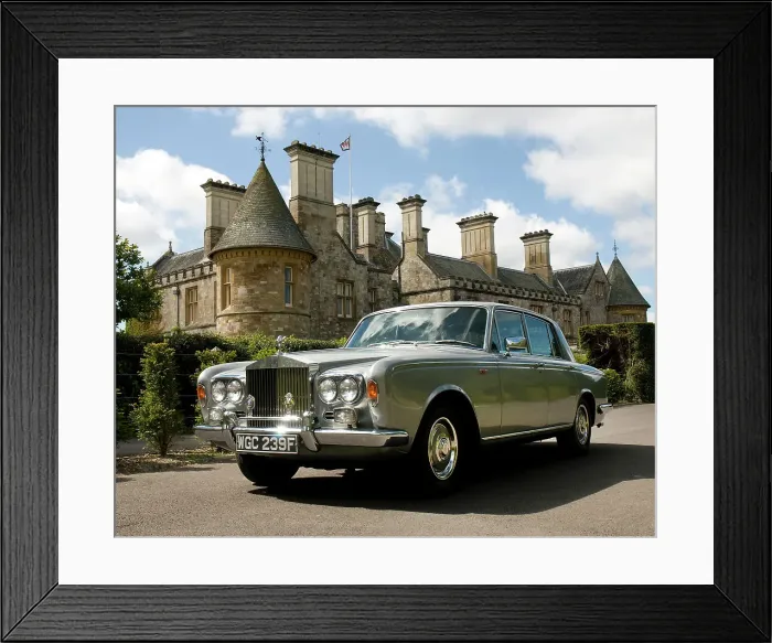 Framed Print : 1968 Rolls Royce Silver Shadow Framed Print : 1968 Rolls Royce Silver Shadow
