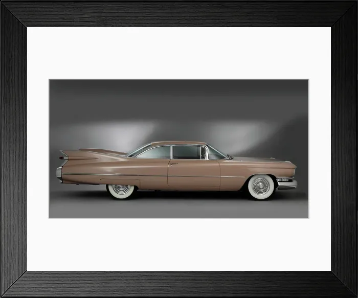 Framed Print : 1959 Cadillac Coupe De Ville Framed Print : 1959 Cadillac Coupe De Ville