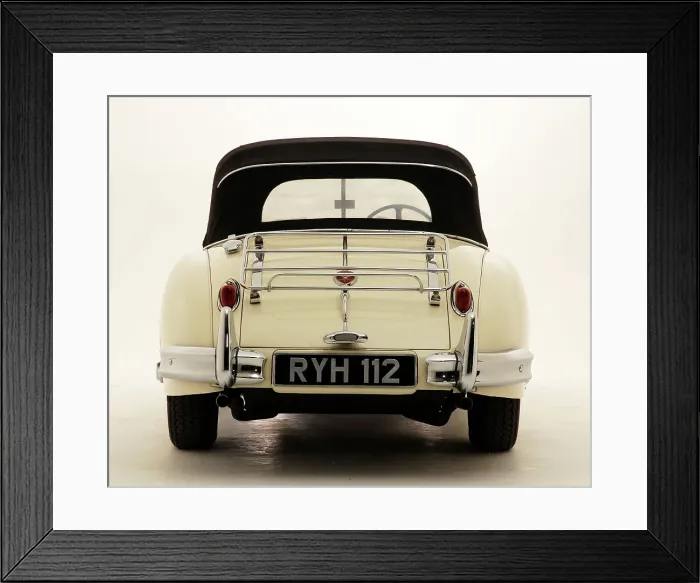 Framed Print : 1955 Jaguar XK140 Framed Print : 1955 Jaguar XK140
