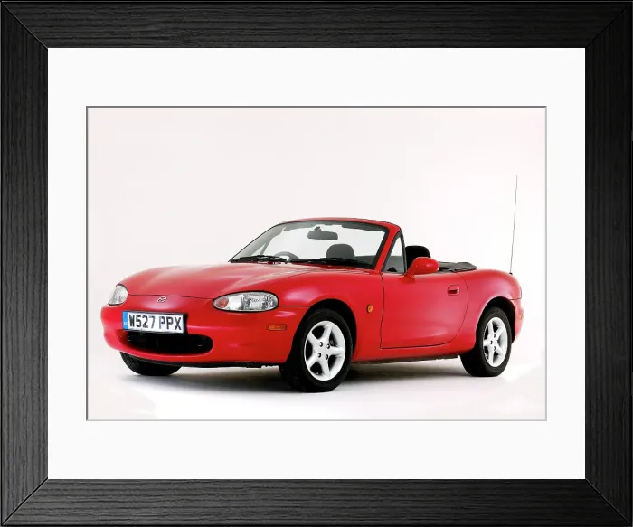 Framed Print : 2000 Mazda MX5 Framed Print : 2000 Mazda MX5
