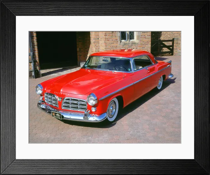 Framed Print : 1955 Chrysler C300 Framed Print : 1955 Chrysler C300