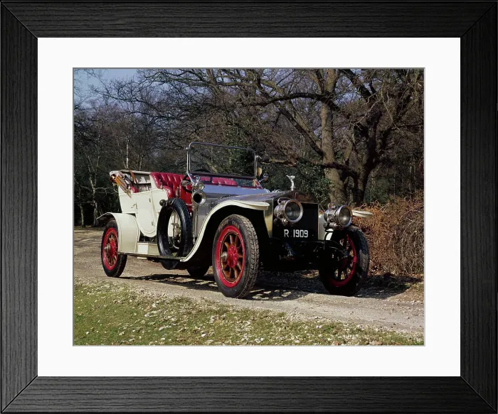 Framed Print : 1909 Rolls-Royce Silver Ghost