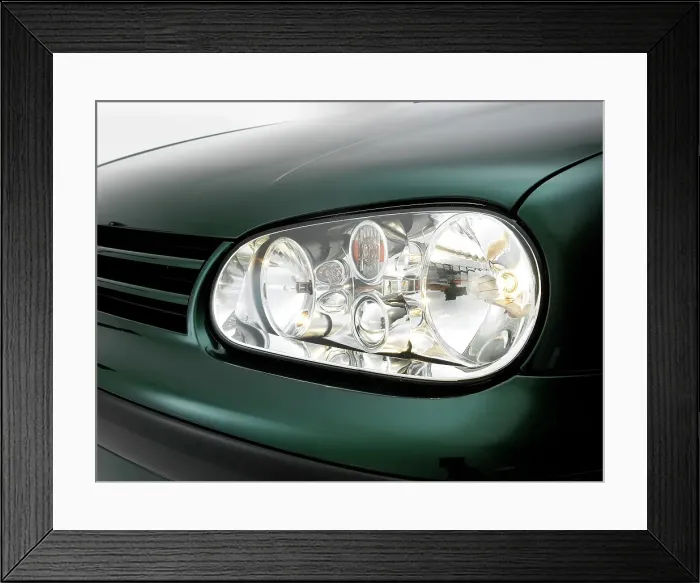 Framed Print : 2001 VW Golf 1.6 Framed Print : 2001 VW Golf 1.6