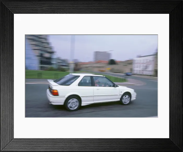 Framed Print : 1993 Rover 220 gti