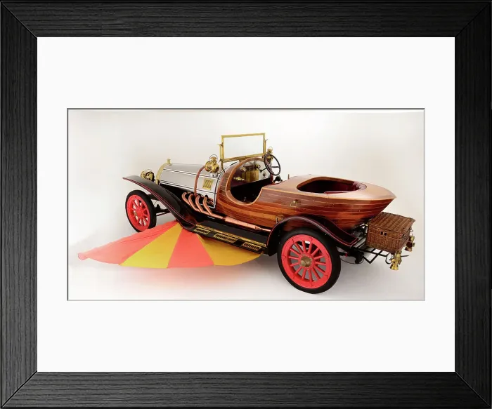 Framed Print : Chitty Chitty Bang Bang film car replica Framed Print : Chitty Chitty Bang Bang film car replica