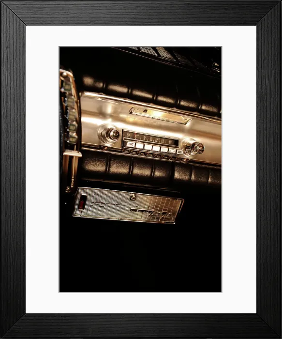 Framed Print : Chrysler Imperial convertible 1959. Artist: Simon Clay Framed Print : Chrysler Imperial convertible 1959. Artist: Simon Clay