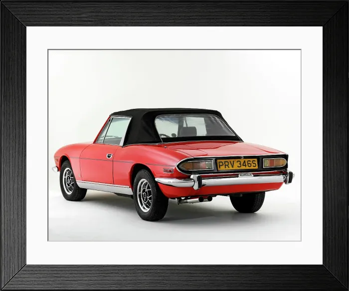 Framed Print : 1973 Triumph Stag Framed Print : 1973 Triumph Stag