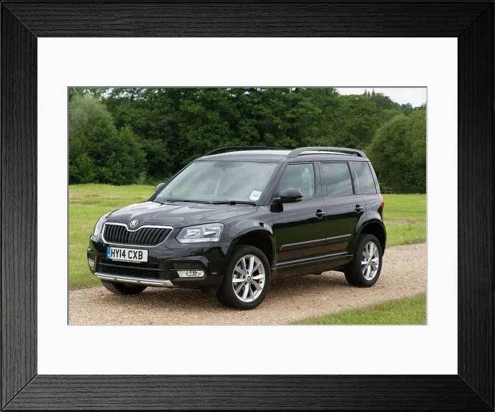 Framed Print : 2014 Skoda Yeti SE Framed Print : 2014 Skoda Yeti SE