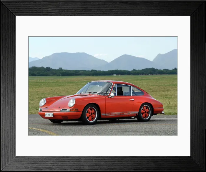 Framed Print : 1965 Porsche 911 2000 R Framed Print : 1965 Porsche 911 2000 R