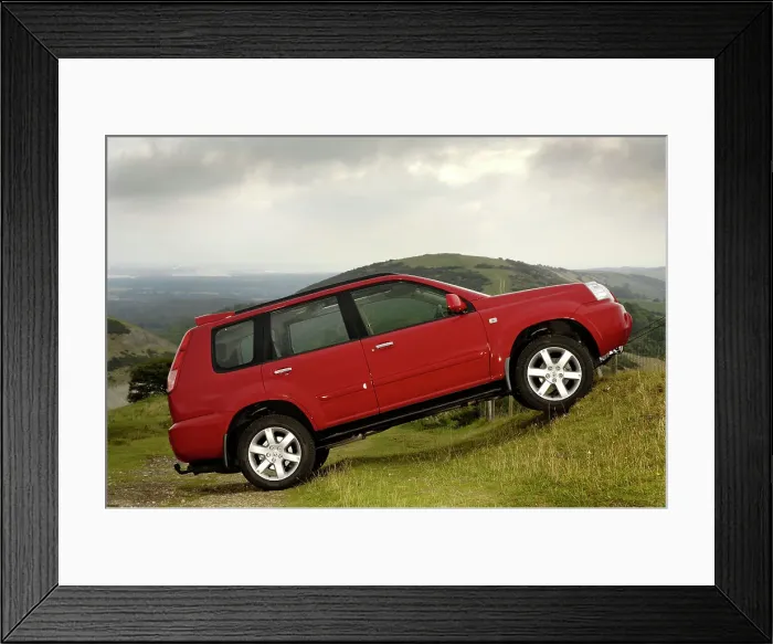 Framed Print : 2005 Nissan X-Trail 2.2dci Framed Print : 2005 Nissan X-Trail 2.2dci