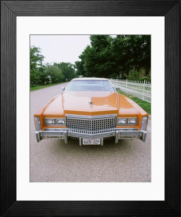 Framed Print : 1975 Cadillac Eldorado hardtop coupe Framed Print : 1975 Cadillac Eldorado hardtop coupe