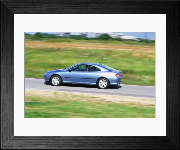 Framed Print : 1998 Peugeot 406 coupe v6 Framed Print : 1998 Peugeot 406 coupe v6