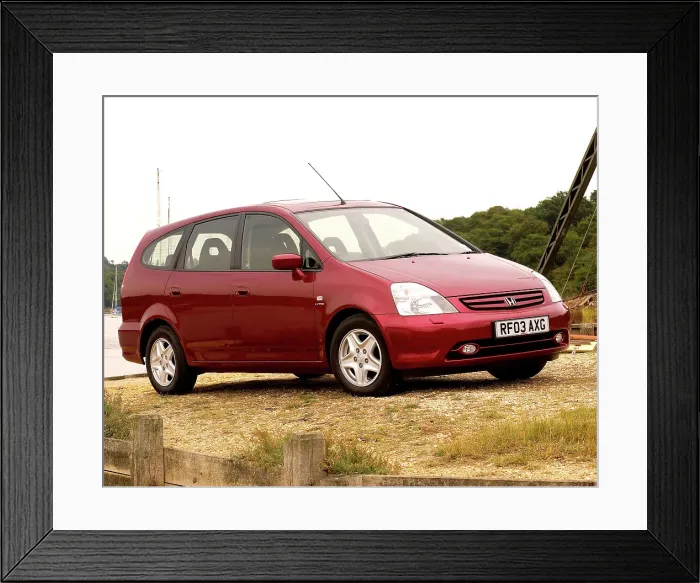 Framed Print : 2003 Honda Stream 2.0 LSE Sport Framed Print : 2003 Honda Stream 2.0 LSE Sport