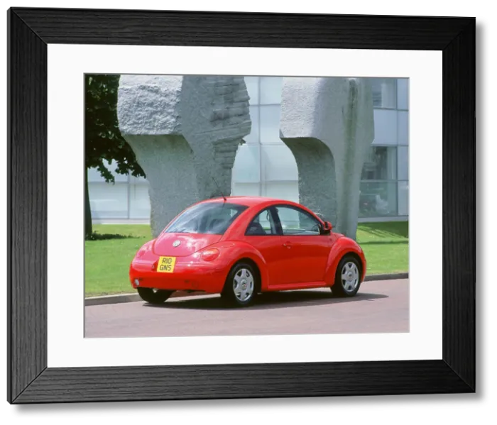 Framed Print : 1998 Volkswagen Beetle Framed Print : 1998 Volkswagen Beetle